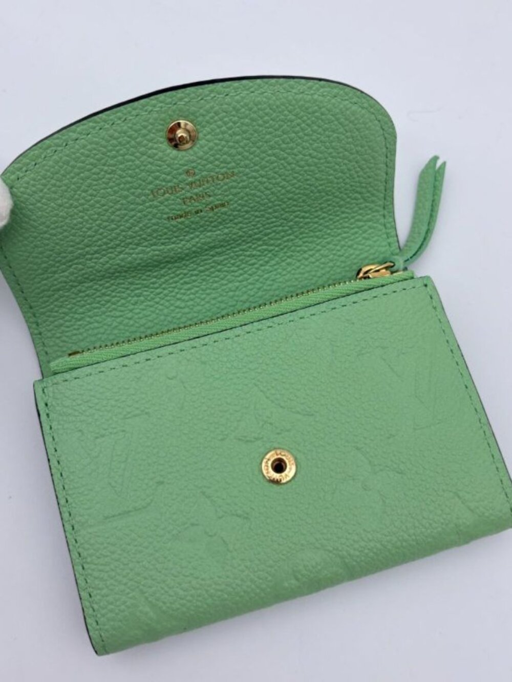 Louis Vuitton Porte-Monnaie Rosalie Rose Poudre Coin Case Empreinte - Picture 12 of 15